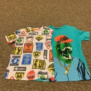 BOYS SIZE XS(4/5) WONDER NATION SHIRTS